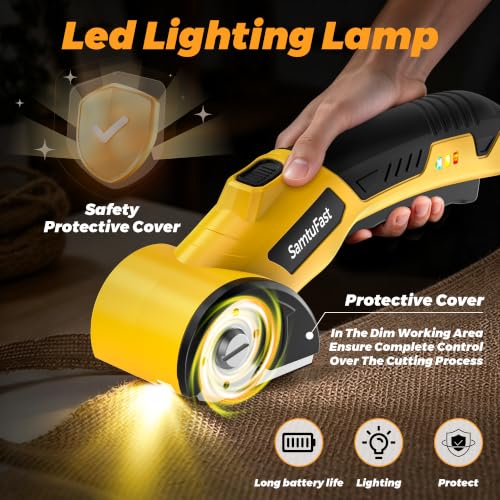320RPM Strong Power Cordless Electric Scissors With Safety Lock - image 8