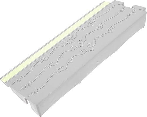 CLISPEED Rampas de plástico para silla de ruedas, robot de escalada, almohadilla de rampa para aspirador, rampa de aumento de umbral de rampa en