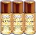 HygienFresh Oro & Argan - Spray Deodorante Professionale Tessuti Ambiente Auto Cassetti Scarpe Armadio Profumo Hotel Palestra Accessori Lavanderia - 3 Pezzi da 150 ml