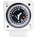 Timer meccanico, 220-240 V, 16 A, 24 ore, analogico quotidiano, interruttore universale – interruttore orario a canale singolo, timer segmentato ad immersione
