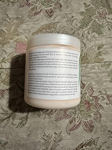 Lusti Olive Oil Hair Mask Mayonnaise Rejuvenate Hair & Scalp - Repair Dry and Damaged Hair & Increase Moisture in Natural Hair image 4