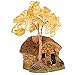 Cabilock Chakra Crystal Money Tree Mini House Healing Crystal Tree Feng Shui Bonsai for Good Luck Wealth Prosperity