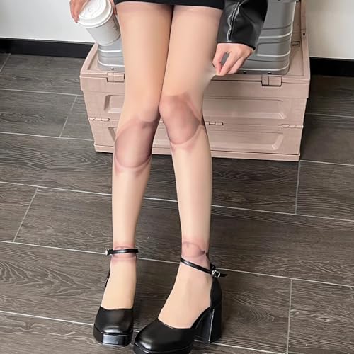 Premium Japanese Mock Tattoo Patterned Women's Tights with Designs Pantyhose Sheer Stockings2