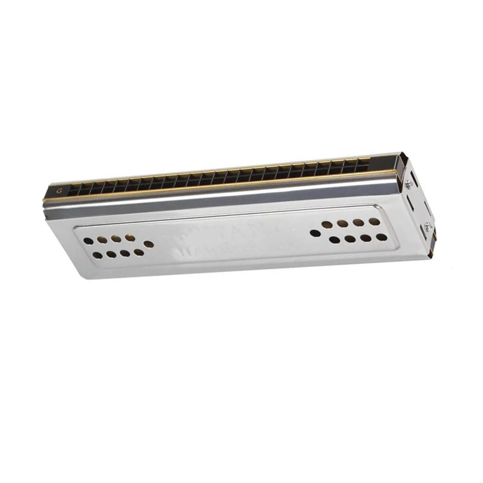 Einsteiger Mundharmonika Professionelle 24-Loch-C-Dur-Doppelseitige Vibrato-Mundharmonika