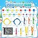 Pool Toys for Kids Ages 4-8, 26 Pcs Diving Toys, Diving Rings, Swimming Pool Games with Storage Net Bag, Torpedo, Gem, Sea Animal & Diving Ring, Pool Party Decorations, Summer Pool Party Water Toys