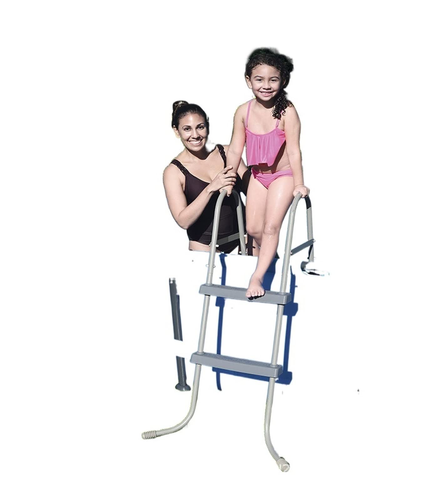 Échelles de piscine, Escalier De Piscine Échelle De Piscine Escalator Double Face Échelle De Piscine Assortie,Robustes et robustes(84cm)