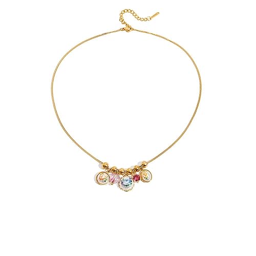 Cute Flower Pendant Necklace for Women Dainty Boho Summer Necklaces