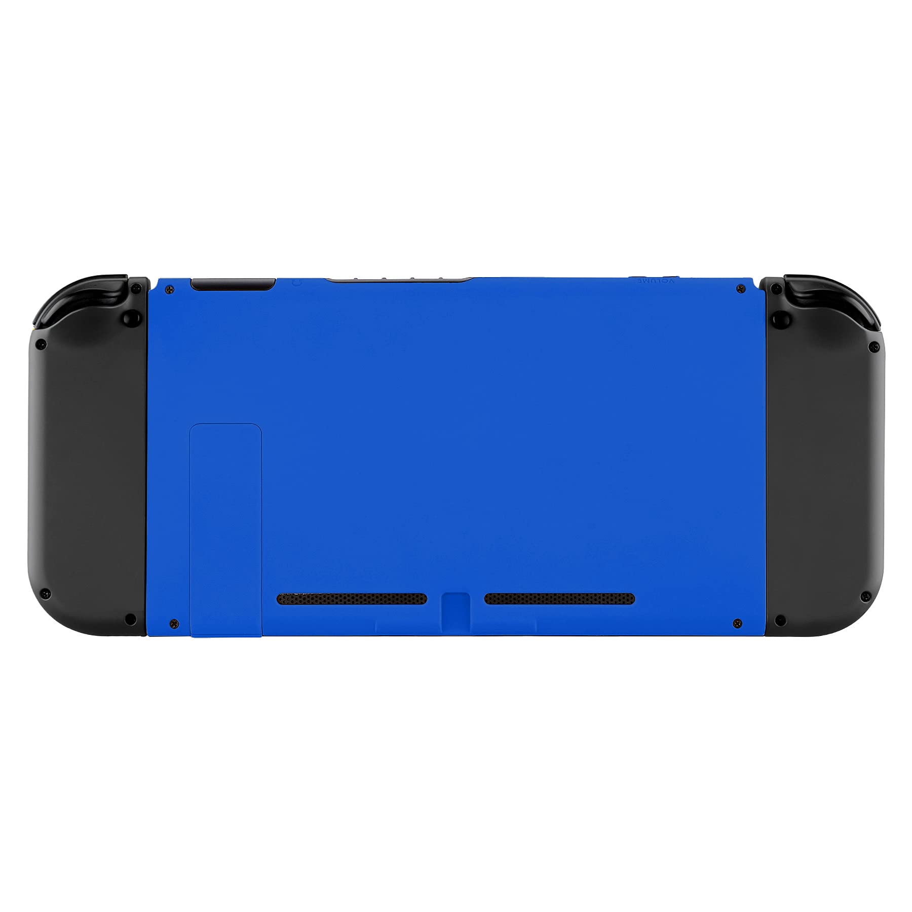eXtremeRate Carcasa Trasera para Nintendo Switch Consola Funda Case Shell de Bricolaje Cubierta de reemplazo con Soporte para Nintendo Switch-No Incluye la Carcasa de Joycon(Azul)