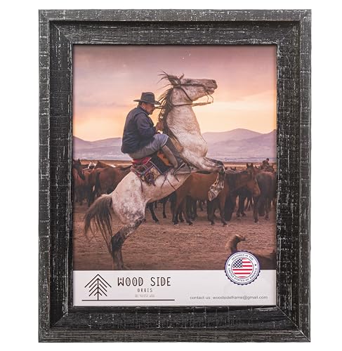 Rustic Barnwood Picture Frames 11x14 - Natural Reclaimed Wood Wall