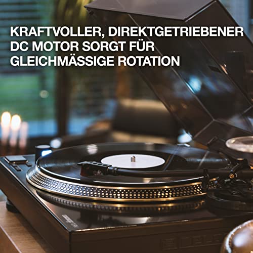 Reloop Turn 5 – Quartz-Controlled HiFi Turntable with Powerful Drive, brushless, Direct Driven DC Motor, Aluminium… - Les Beatles, Paul McCartney, John Lennon, RIngo Starr, George Harrison Reloop Turn 5 - Quartz-Controlled HiFi Turntable with Powerful Drive, brushless, Direct Driven DC Motor, Aluminium… – Image 4