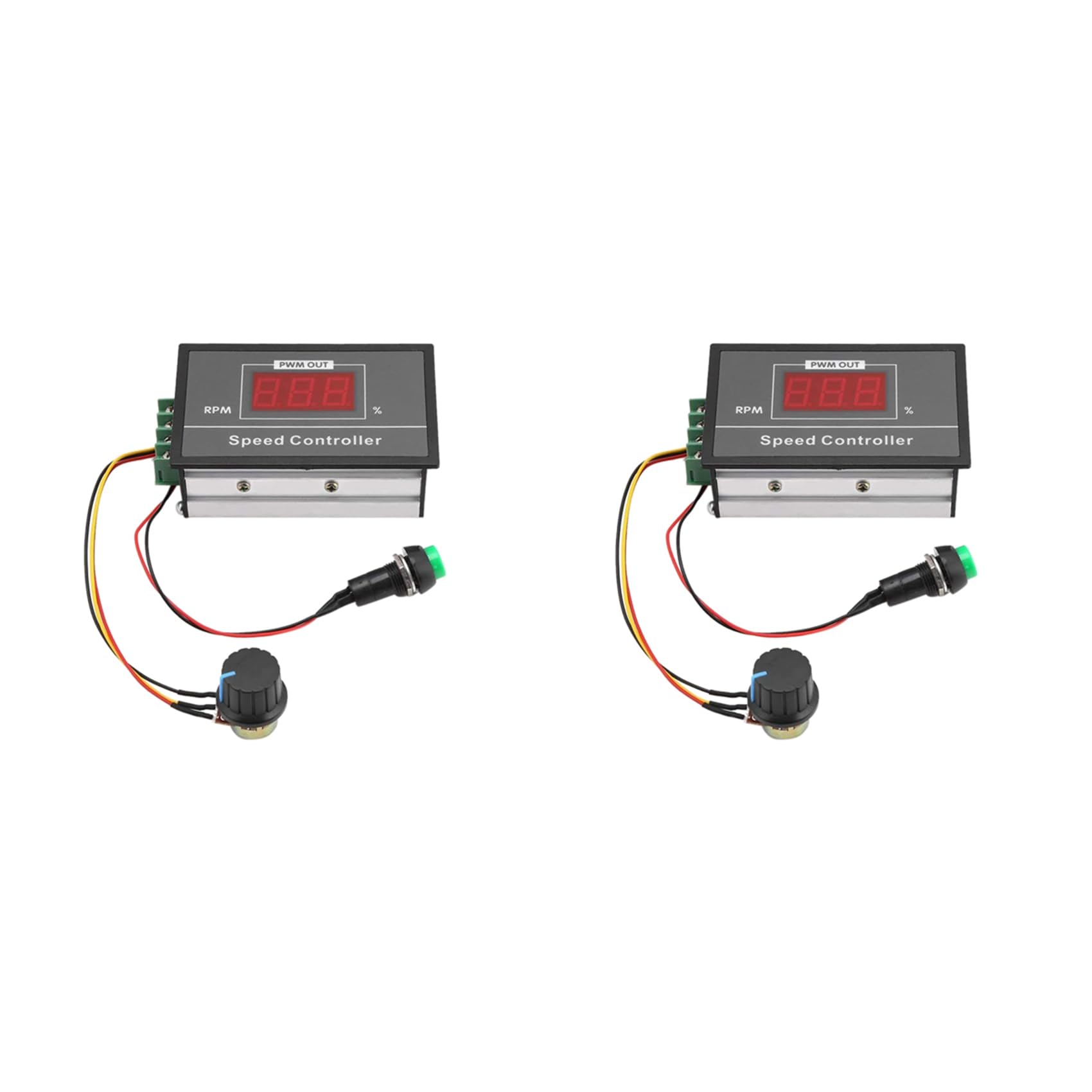 Controlador de velocidad PWM contra tirones eléctricos en motores de corriente continua de 30A