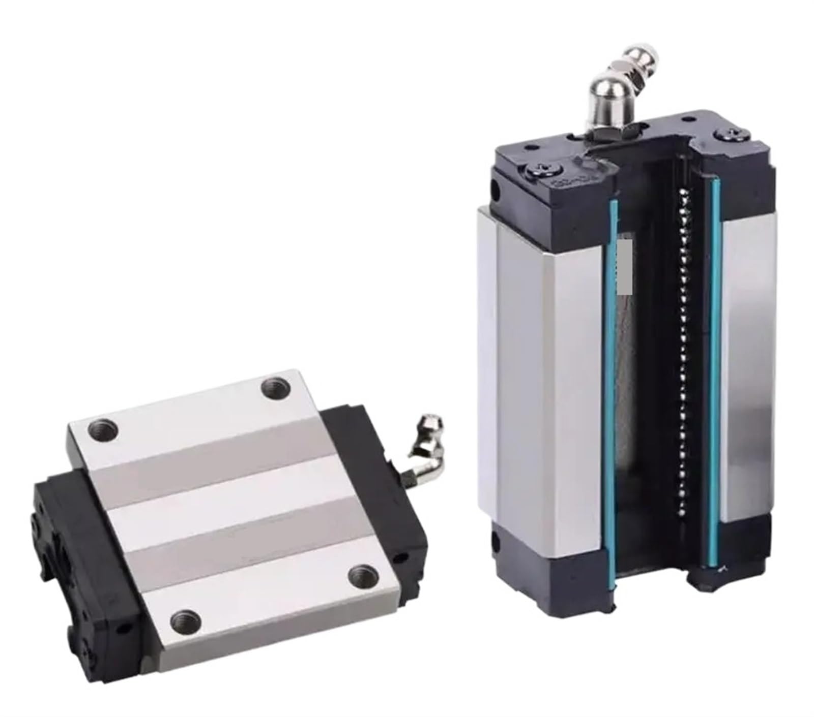 Guidage à bride carrée H15FL bloc de rail linéaire pour axe de transmission CNC