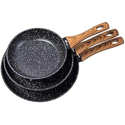 Sartenes New Line Thulos Juego de 3 sartenes, Ø20-Ø24 Y Ø28 cm, Revestimiento Granito