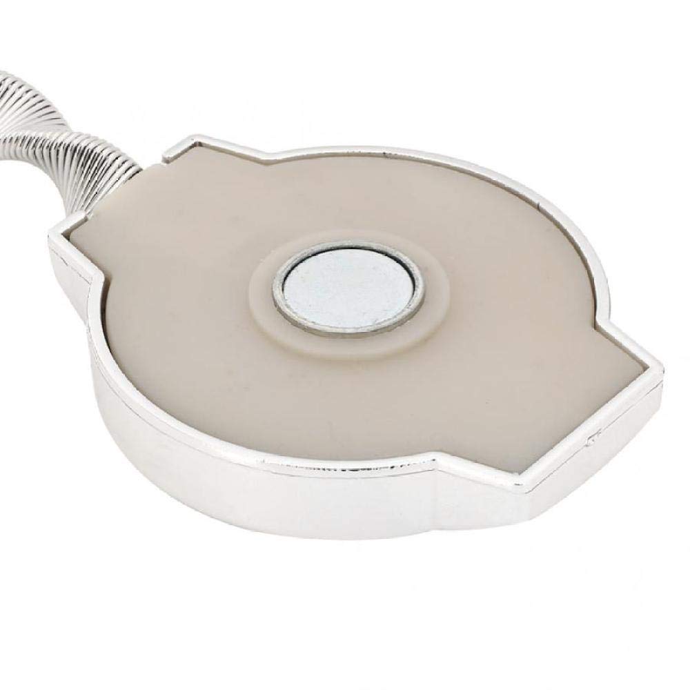amarres de Cortina 2 uds Accesorios de Cortina Clips magnéticos para Cortinas de Ventana Hebilla Cinturones para la decoración del hogar Cortinas Plateadas