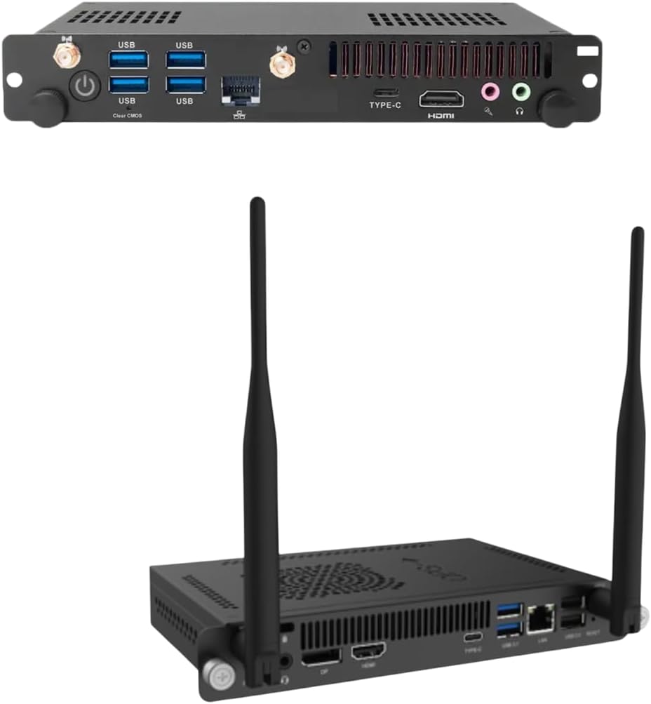 AORA OPS PC Module (ADPM), i7 13th Gen, 8 GB RAM 512 GB SSD | Includes Digital Writing Board Software and Educational Tools for Teaching, Classroom & Office Use | Black