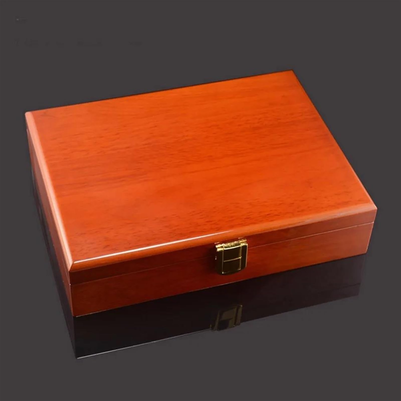 Caja Gemelos Cajas Regalo Anillo Joyería Lujo Capacidad Caja Madera Pintada Ideias De Presentes Organizador Joyas