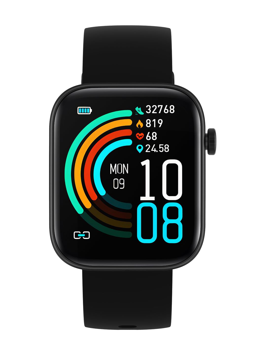 iConnect Calling Lite 1.83"(4.6cm) Display and BT Calling Smartwatch for Unisex - TWIXW605T