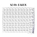 Rhinestone Bling Jeweled Purple Cup Tumbler Custom Mug Care Instruction Cards 50 pk 2x3.5” Tags Stickers Washing Instructions Glitter DIY Price Tags
