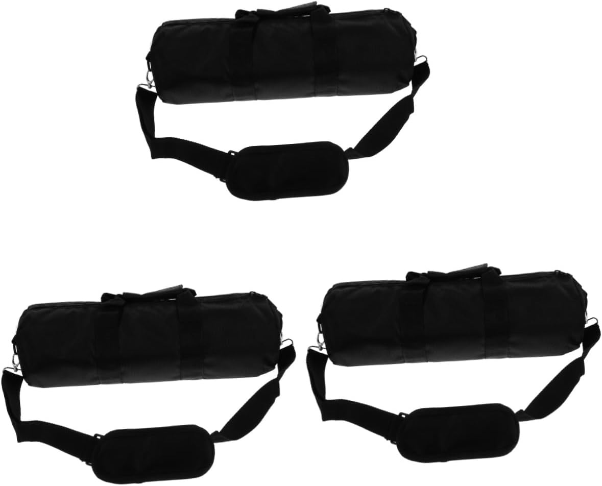 TEHAUX 3pcs Portable Photography Equipment Bag Shoulder Strap Thickened Tripod Accessory Case for Outdoor Use Protective Sponge Lining Convenient Storage for Light Stands and Camera Gear