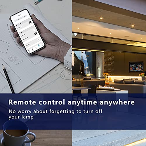 JDONG Wlan Lampada da soffitto 38CM 36W Plafoniera...