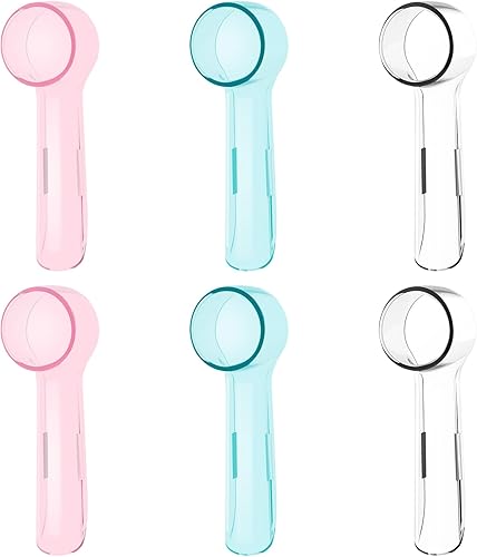 Miniatura 9 de HSYTEK Paquete de 6 fundas para cepillos de dientes compatibles con cabezales de cepillo de repuesto Oral-B Braun, apto para cuidado de encías
