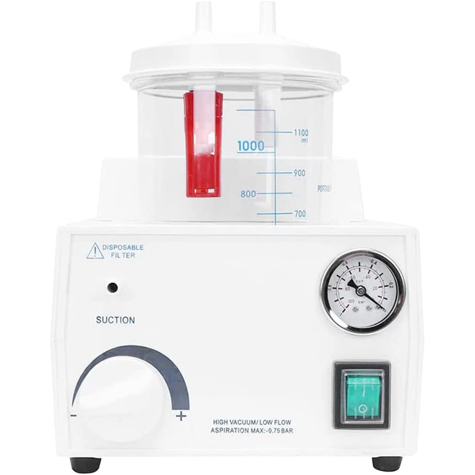 Buy Portable Suction Unit Machine, 11L/min Medical Aspirator, Homecare op Phlegm Mucus, Oral