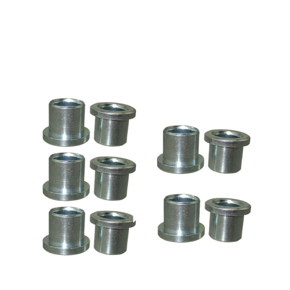 Bagues d'arbre de 15 mm à 12 mm en lot de 5 sets robustes pour moto et mobylette