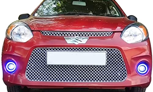 Image of CAR SAAZ Bentley Type Front Chrome Grill Compatible with Alto 800 Type 3(2016-2018)