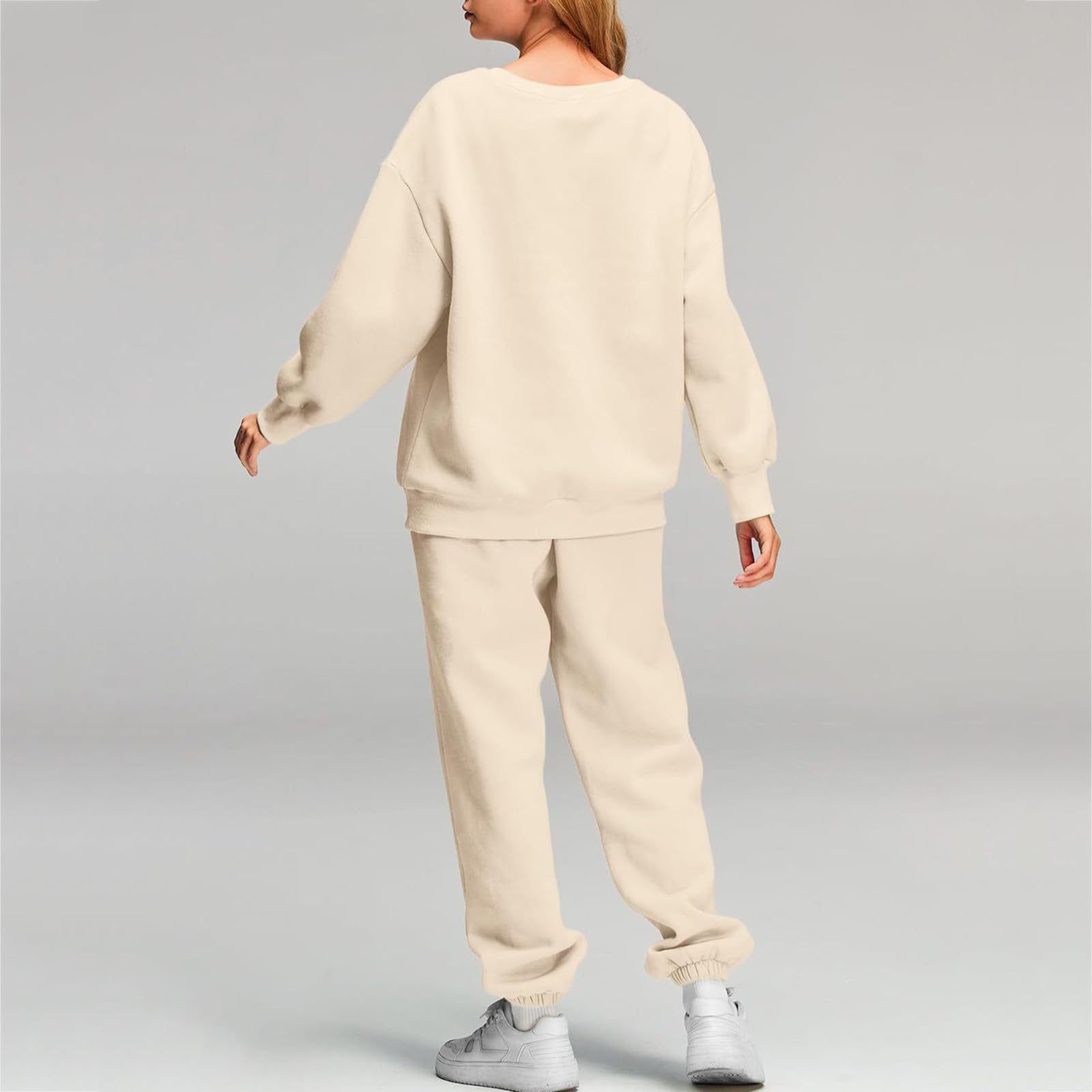 Completo Donna Sportivo Felpa e Pantaloni Tuta Casual Coordinato Outdoor