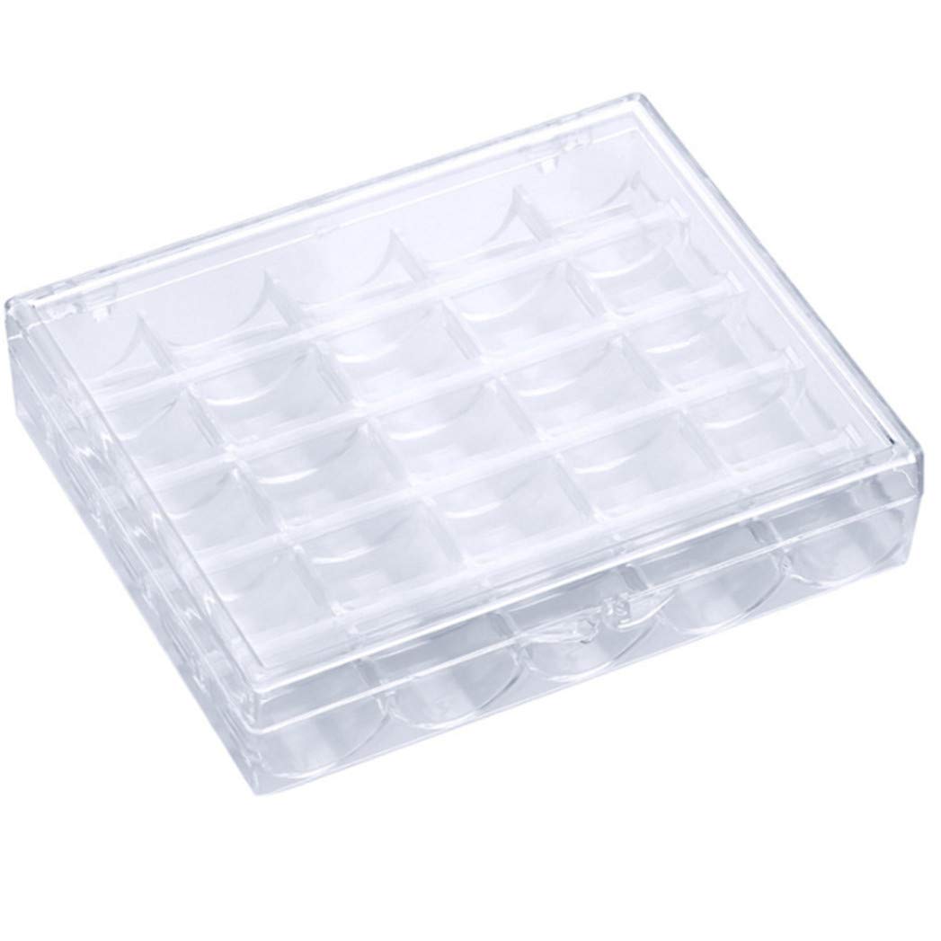 25 Pièces Transparente  Canette Machine A Coudre,Bobines Pour Machine A Coudre Canettes De Couture Universelle Bobine De Machine A Coudre En Plastique Avec Boite De Rangement 92442878