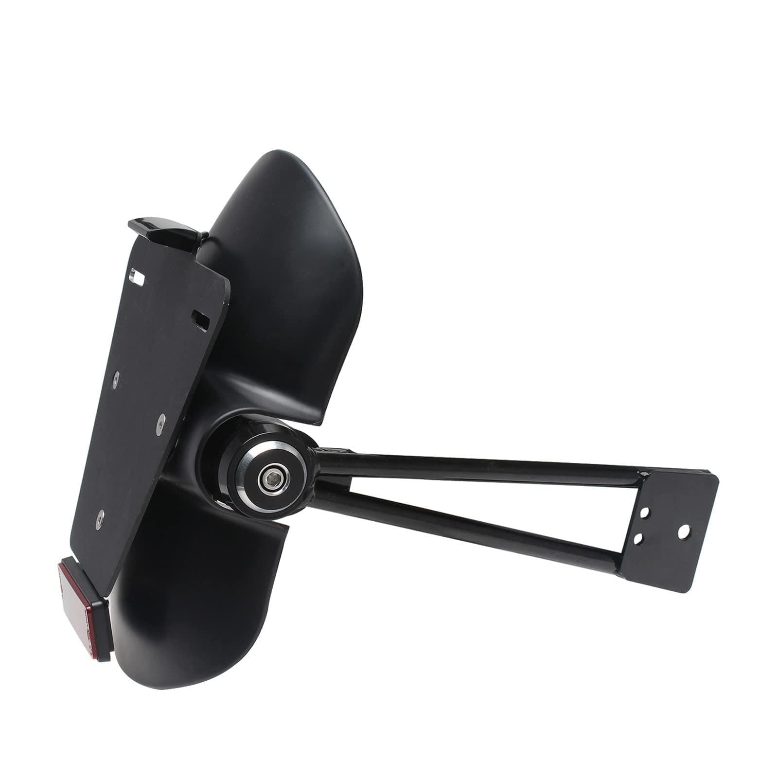 Garde-Boue Moto CRF1000L Noir Mat avec Support de Plaque Intégré