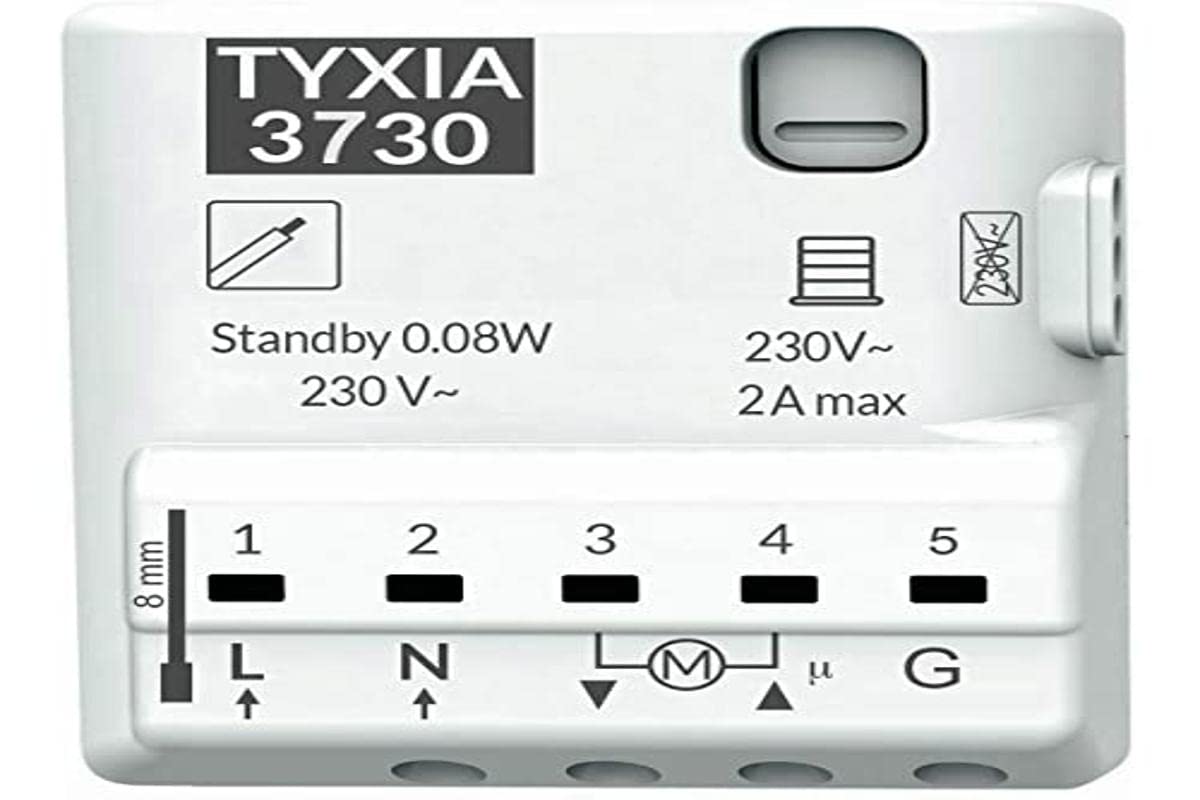Delta Dore Récepteur Filaire Tyxia 3730 - Centralisation de Volets Roulants - 6351430