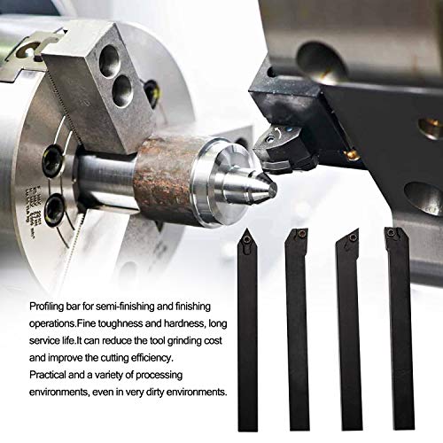 Lathe Turning Tool Set, Weytoll 21pcs 10mm Lathe Tool Holder- Shank Lathe Turning Tool Holder Boring Bar Carbide Inserts Lathe Turning Tool, Woodturning Power Lathe Accessories 3 Lathe Turning Tool Set, Weytoll 21pcs 10mm Lathe Tool Holder- Shank Lathe Turning Tool Holder Boring Bar Carbide Inserts Lathe Turning Tool, Woodturning Power Lathe Accessories - Image 3