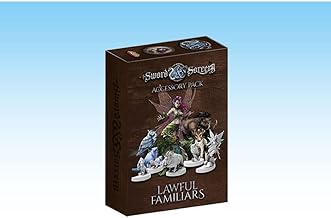 Ares Games Sword & Sorcery Miniatures - Lawful Familiars - 5 32MM Unpainted Plastic Miniatures - Tabletop RPG Accessory Pack - DND & Other Table Top RPG Games - Ages 12+