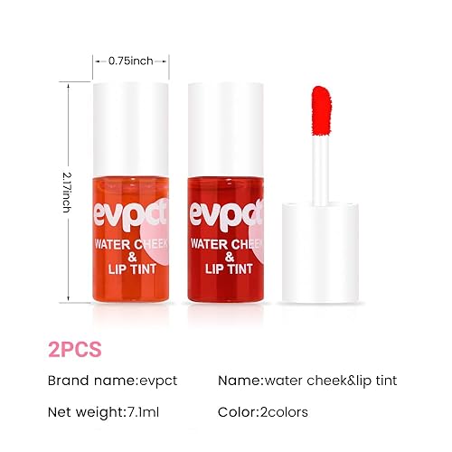 Miniatura 6 de evpct Juego de 3 esmaltes de labios con color transparente que cambia de color para mujeres y niñas, 10-12, color rosa, para el estado de ánimo,