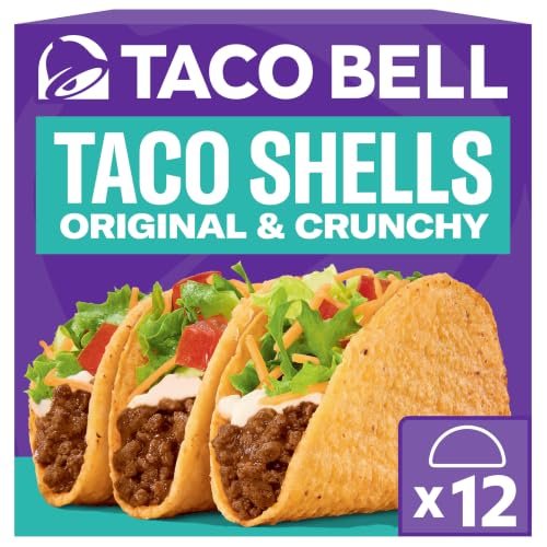 Taco Bell Crunchy Taco shells (4.5oz Boxes...