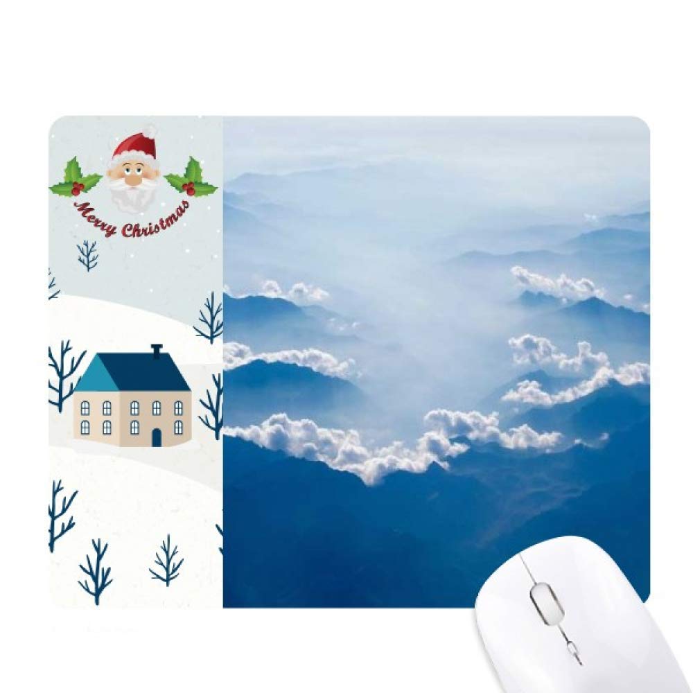 Tapis de souris nuages bleu ciel accessoire bureau maison informatique