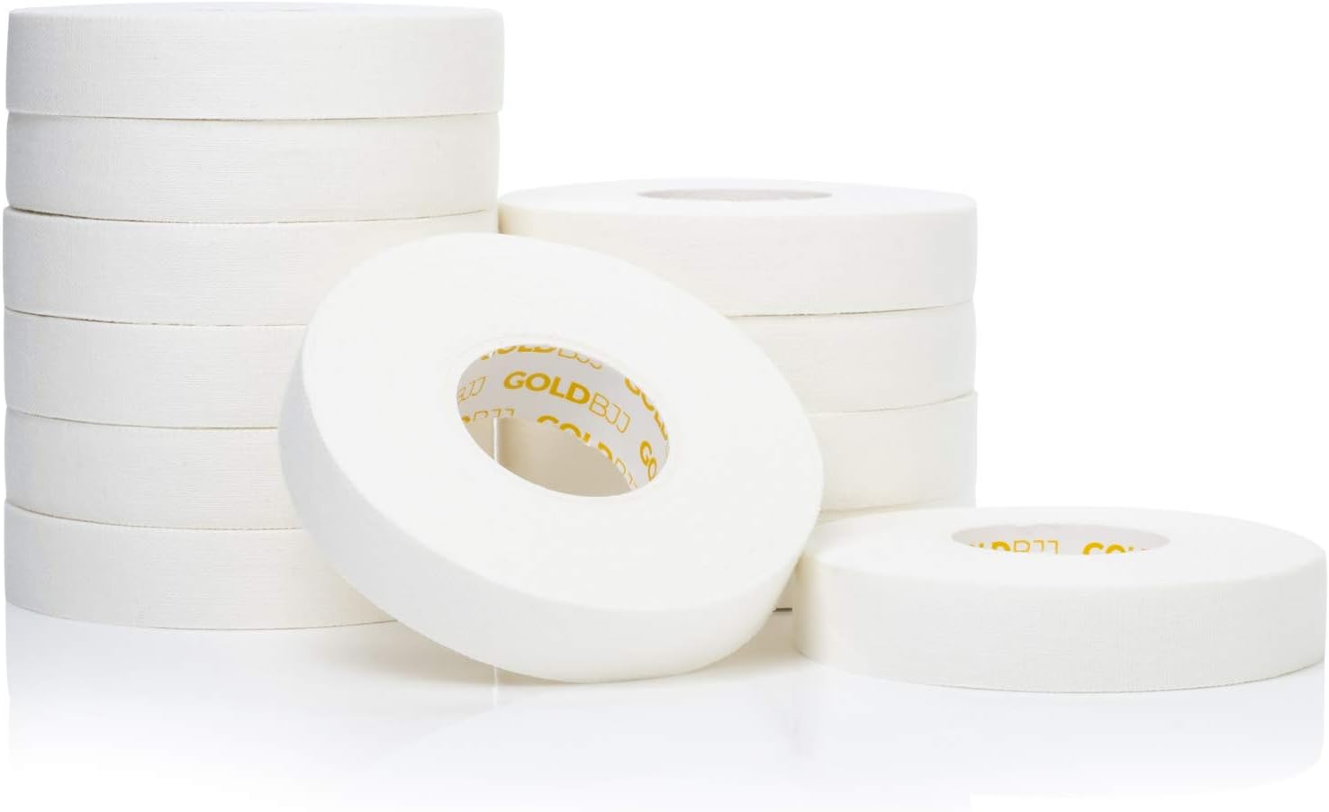 Gold BJJ Jiu Jitsu Tape Strong Athletic Finger Tape, 1/2" x 30