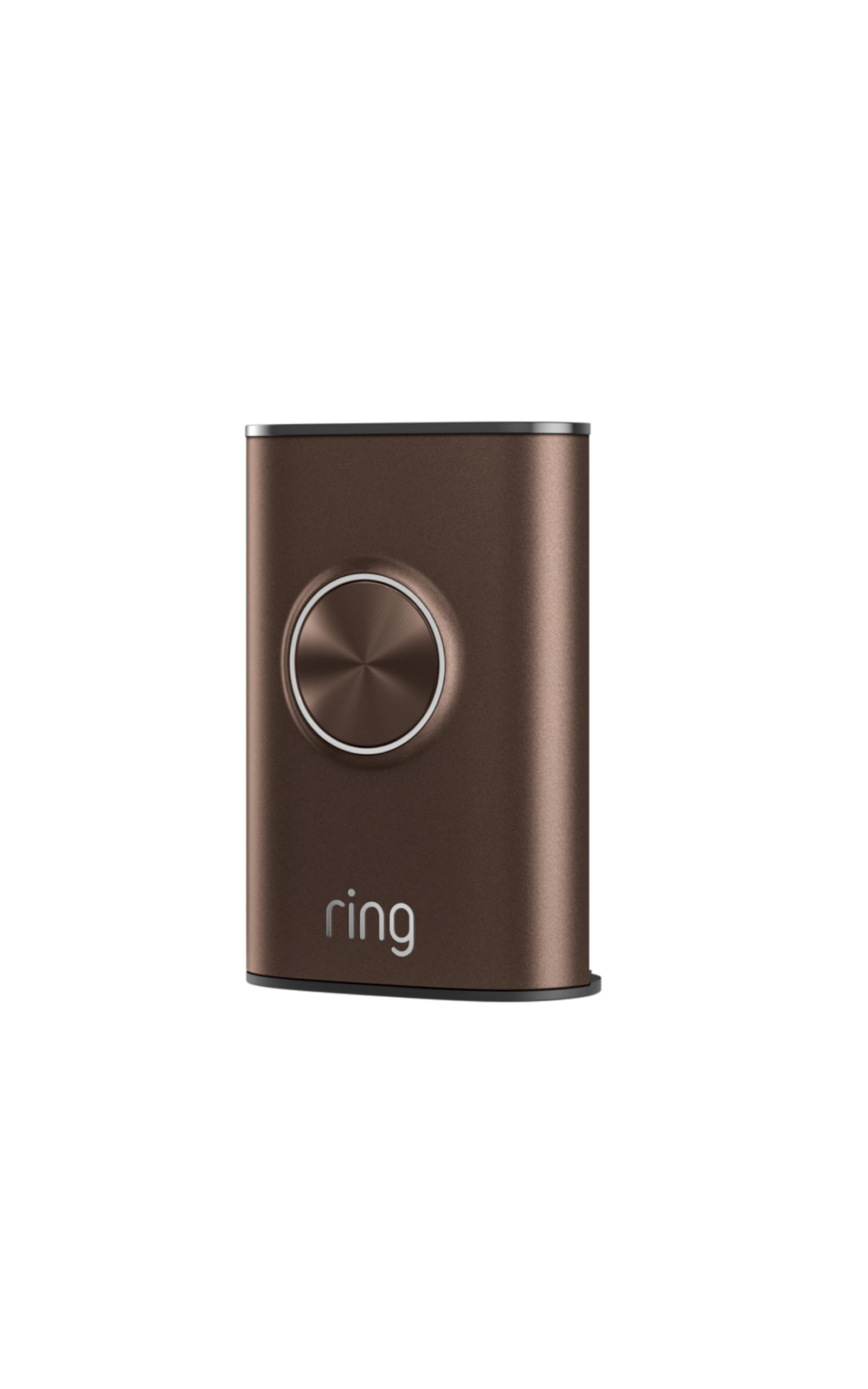 Ring Interchangeable Faceplate — Compatible with Wired Doorbell Plus (2nd Gen), Polished Mocha - 2