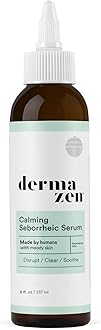 Calming Seborrheic Serum, Dermatologist Recommended, Topical Seborrheic Dermatitis Serum For Scalp, Face, and Body (8 fl oz)