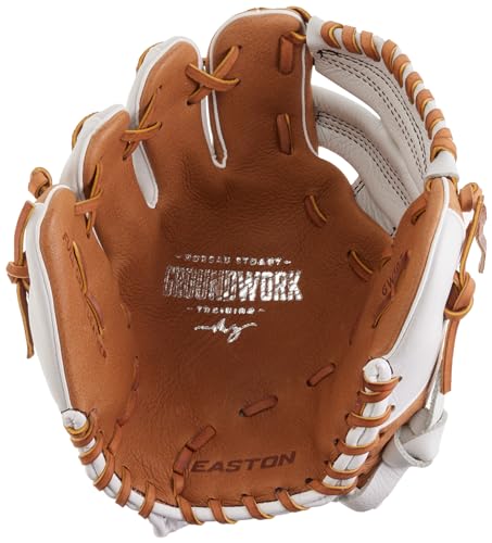 Easton | GROUNDWORK Fastpitch Softball Training Mitt | Morgan Stuart Model | 10" | Left Hand Throw by Easton - Image 2
