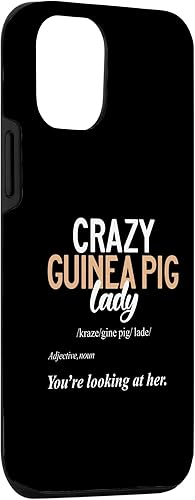 Miniatura 6 de iPhone 12 mini Crazy Guinea Pig Lady Lover Cavy Clothes Gifts Costume Case