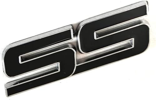 Miniatura 10 de 3 calcomanías de metal SS para puerta delantera, emblema de automóvil, repuesto para Chevy Camaro 06-10 (línea roja)