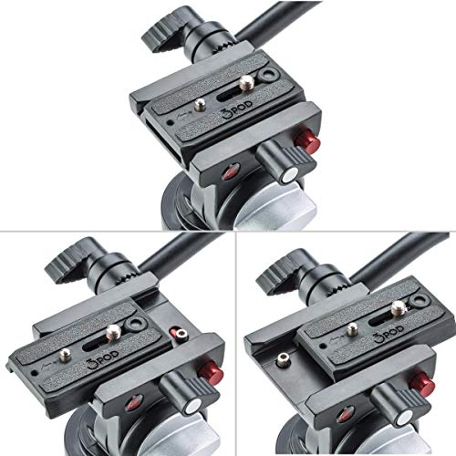 3Pod Q2 Lightweight Fluid Video Head With Q/R Plate #TOP7