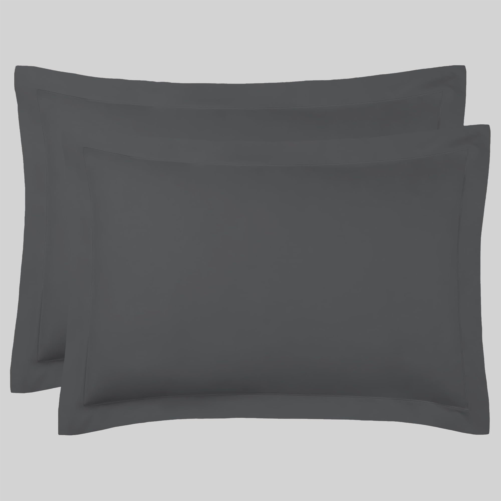 Oxford 2 Pack Pillowcases – 100% Egyptian Cotton, 400TC, Soft & Luxury
