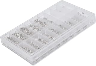 Garosa Eyeglasses Repair Kit, Stainless Steel Multifunction Tool with 1000 Screws for Glasses, Computers, Phones, and Watches