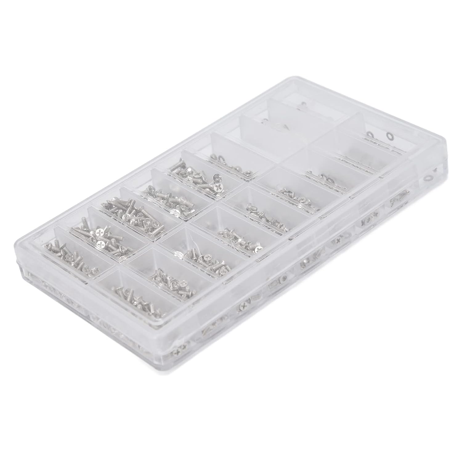 Eyeglasses Repair Kit, Screwdriver Tweezer with Various Screws, for Eyeglass Sunglass Watch, with Keychain