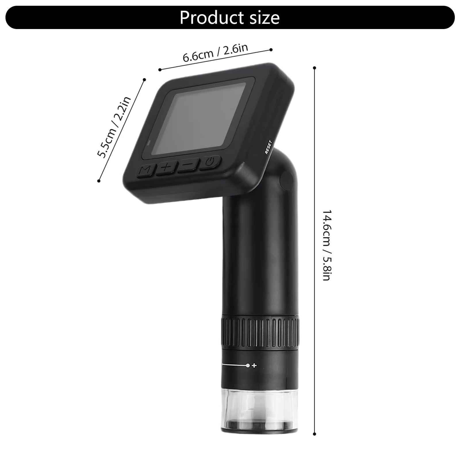 Kompaktes digitales Mikroskop für Labor- und Feldarbeitsspeicherung und Bilder/Video-Fähigkeiten, digitales Mikroskop