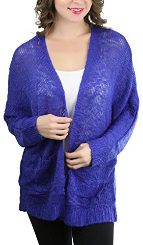 Image of ToBeInStyle Women's Warm Heavy Knit Long Sleeve Cardigans