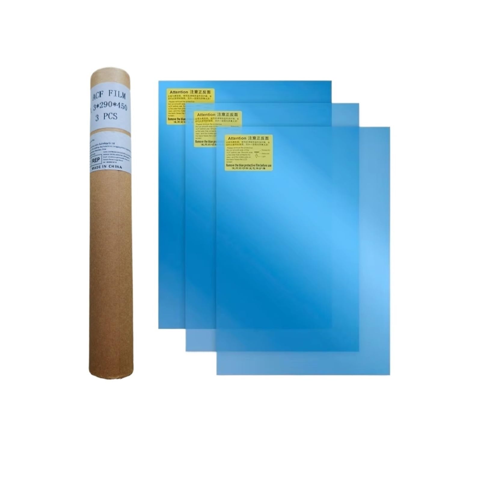 Lot De 3 Films ACF 290 X 450 Mm - Compatible Avec Creality Halot Max - Compatible Avec Peopoly Phenom L - Compatible Avec Phrozen Sonic Mega 8KS V2, Accessoires D'imprimante 3D En Résine